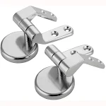 Zinc Alloy Toilet Lid Hinge with Screw Accessories. Easy installation, robust design, and durable performance for a secu — photo 1