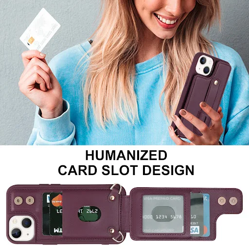 Title 16, Capa traseira multifuncional para celular com p...
