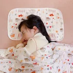 Creative Printed Double-layer Newborn Gauze Scarf. Soft, breathable, and perfect for swaddling and protecting your preci — photo 7