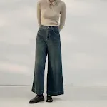 Jeans retro de cintura alta para mujer con bolsillos perfectos para un look vintage cómodo y moderno, ideal para cualquier ocasión y estilo. — foto 2