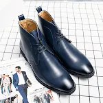 Botas de neve masculinas Doc Martens de cano alto, primavera e outono, design explosivo, conforto e estilo. — foto 6