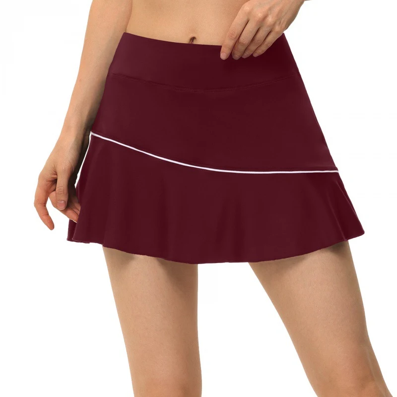 Culotes de tênis de dança dupla camada, anti-exposição, oferecendo segurança e liberdade de movimento para dança e esporte. — foto 14