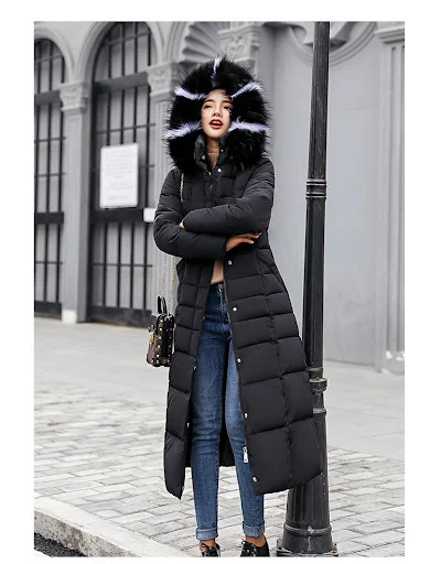 Title 9, Thick warm down jacket coat female