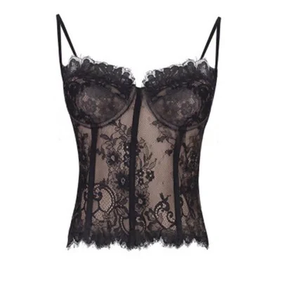 Title 6, French Retro Blouse Lace Black Shorts Two-piece...