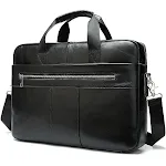 8523 Black Oily Leather