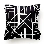 Capa de almofada geométrica supermacia para casa. Adicione conforto e estilo à sua decoração com esta capa de almofada aconchegante. — foto 5