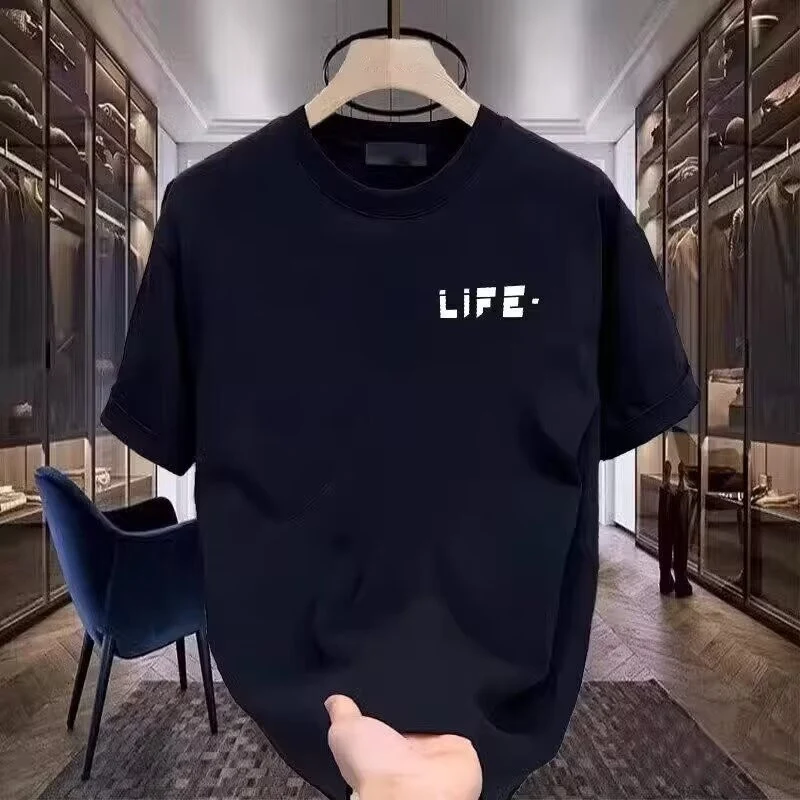 Title 6, Camiseta de manga corta para hombre Heavy Fashi...