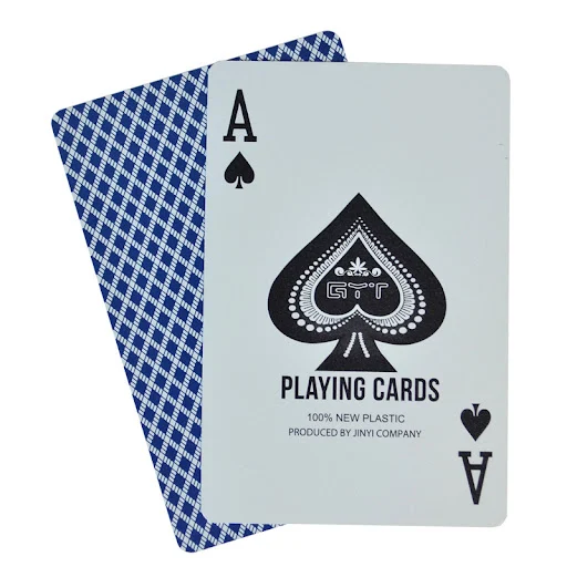 Title 1, Cartas de pôquer de plástico pequenas, laváveis...