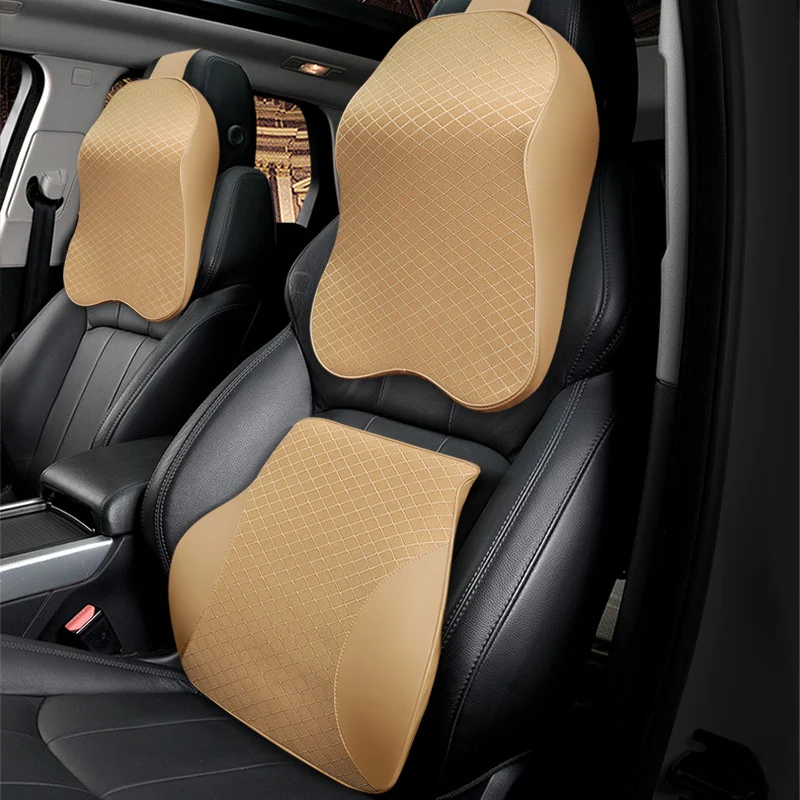 Title 1, Car seat cushion with lumbar support and memory...