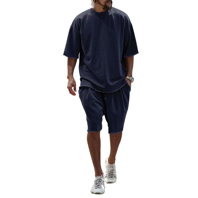 Camiseta casual solta de manga curta para o verão, ideal para um visual fresco e confortável nos dias quentes, perfeita para uso diário e lazer. — foto 4