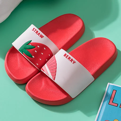 Title 8, Girls non-slip bathroom slippers, adorable car...