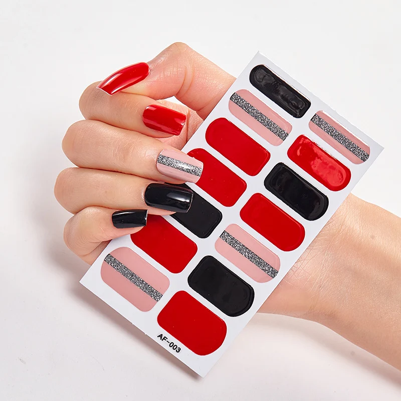 Title 12, Trendy Nail Polish Film Nail Sticker Waterproof...