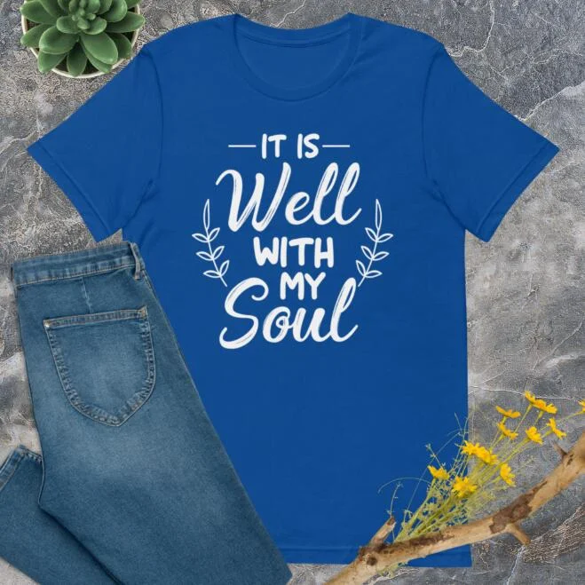 Camiseta europeia e americana My Soul com estampa digital casual com gola redonda e manga curta — foto 2