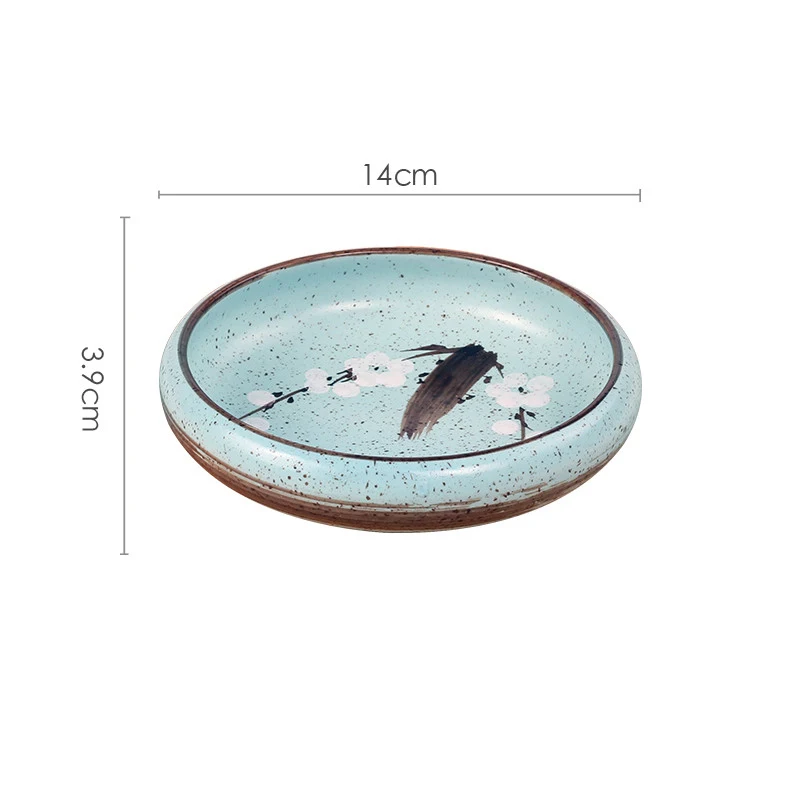 Title 5, Japanese Hand-painted Ceramic Plates for Home U...