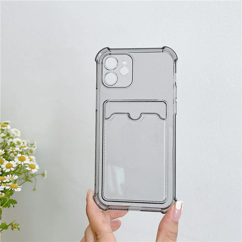 Title 10, Capa de celular simples e transparente, com sup...