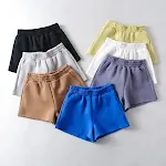 Shorts esportivos femininos de 7 cores Cintura elástica Soltos Roupa casual versátil Perfeitos para atividades e conforto diário — foto 20
