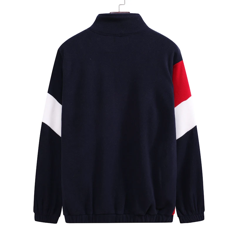 Men's Color Block Casual Sweater Jacket provides comfort and style, suitable for everyday wear, offering a modern and re — photo 4