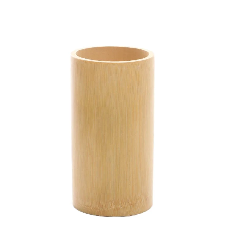 Title 1, Bamboo pen holder stationery storage jar. Keep ...