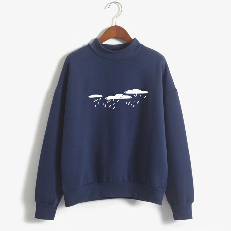 Moletom com capuz feminino outono, casual, Cloud Brushed. Conforto e estilo para o dia a dia. Perfeito para o outono. — foto 12
