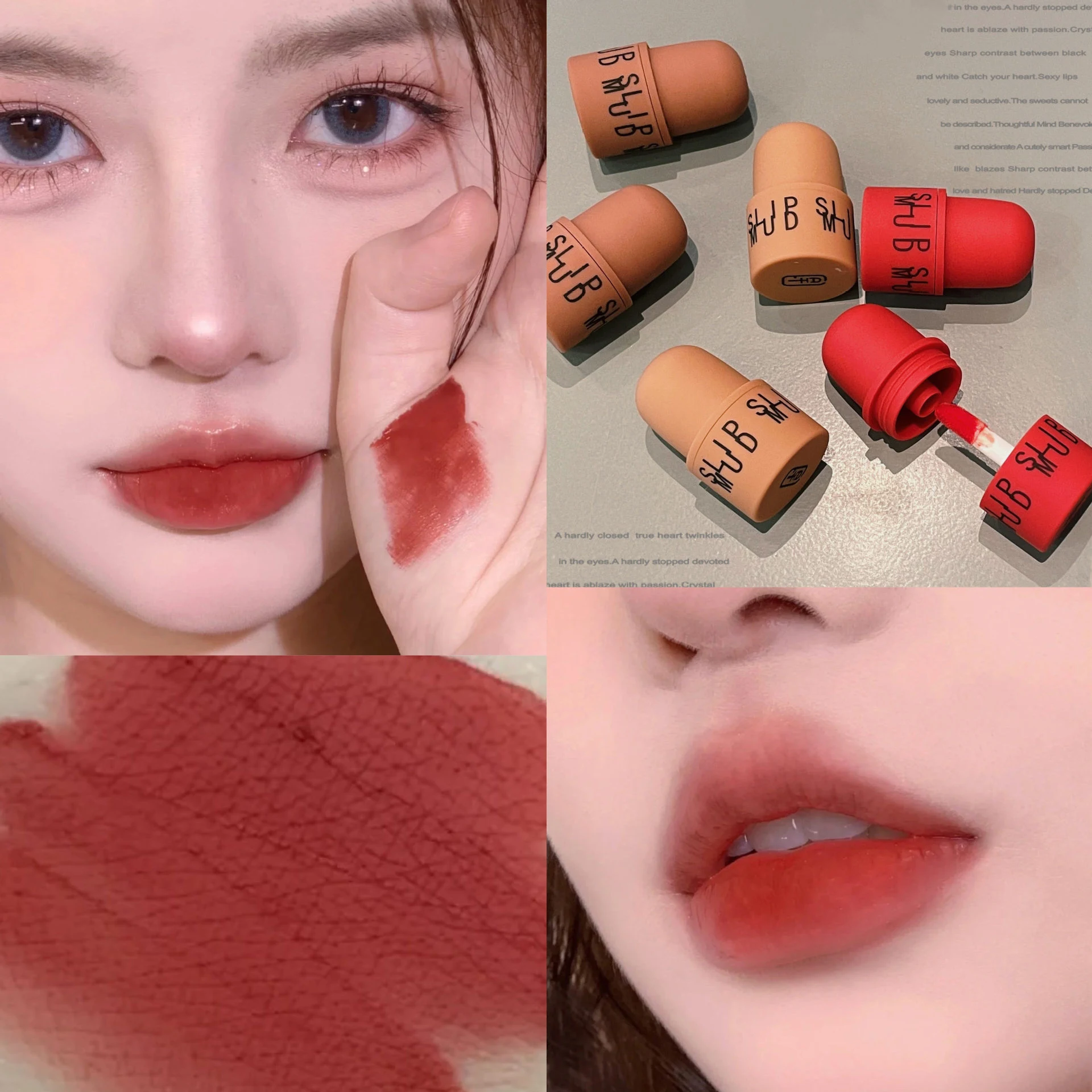 Title 4, Womens Fashion Matte Velvet Colorfast Lip Glaz...