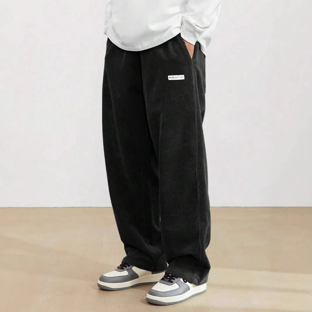 Nieuwe Corduroy Casual Broek voor Heren Europese Maat Comfortabele en Stijlvolle Broek voor Dagelijks Gebruik Moderne Pasvorm Perfect voor Elke Gelegenheid Bestel Nu — foto 7