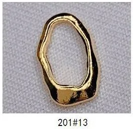 Title 3, Empty Circle Nail Jewelry Nail Stickers