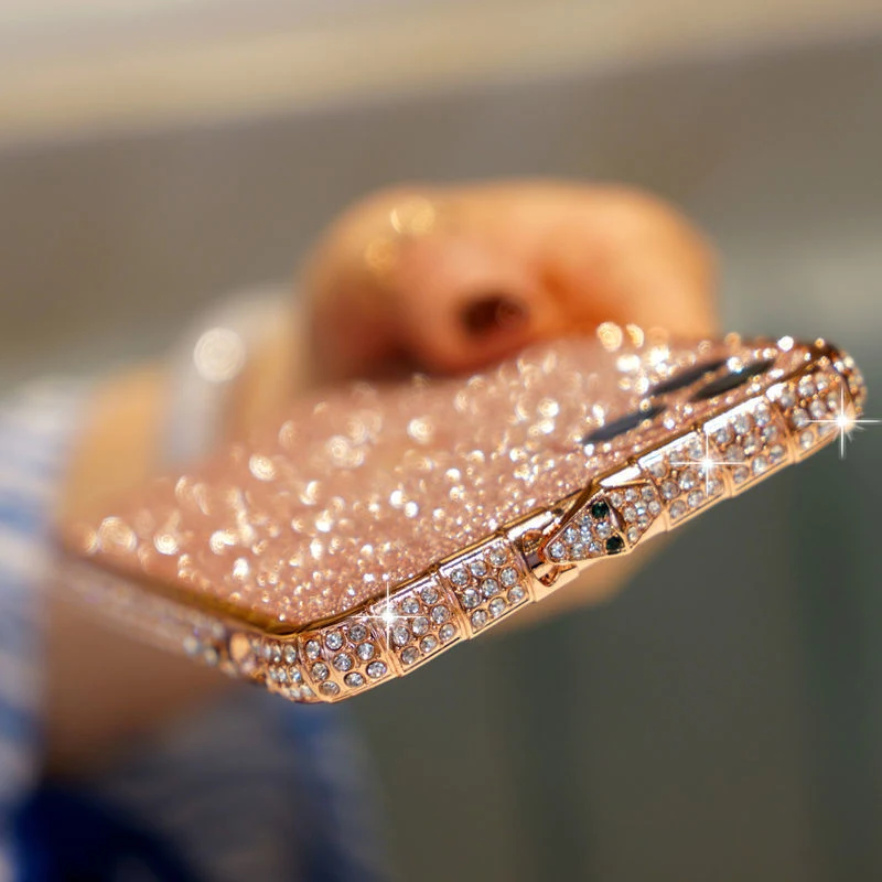 Title 5, Womens Mobile Phone Case With Diamonds and Dia...