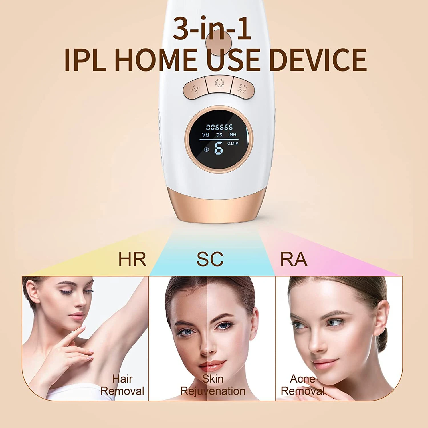 Home Hair Removal Freezing Point Device. Experience effective, long-lasting hair removal from the comfort of your home. — photo 4