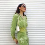 Green blouse