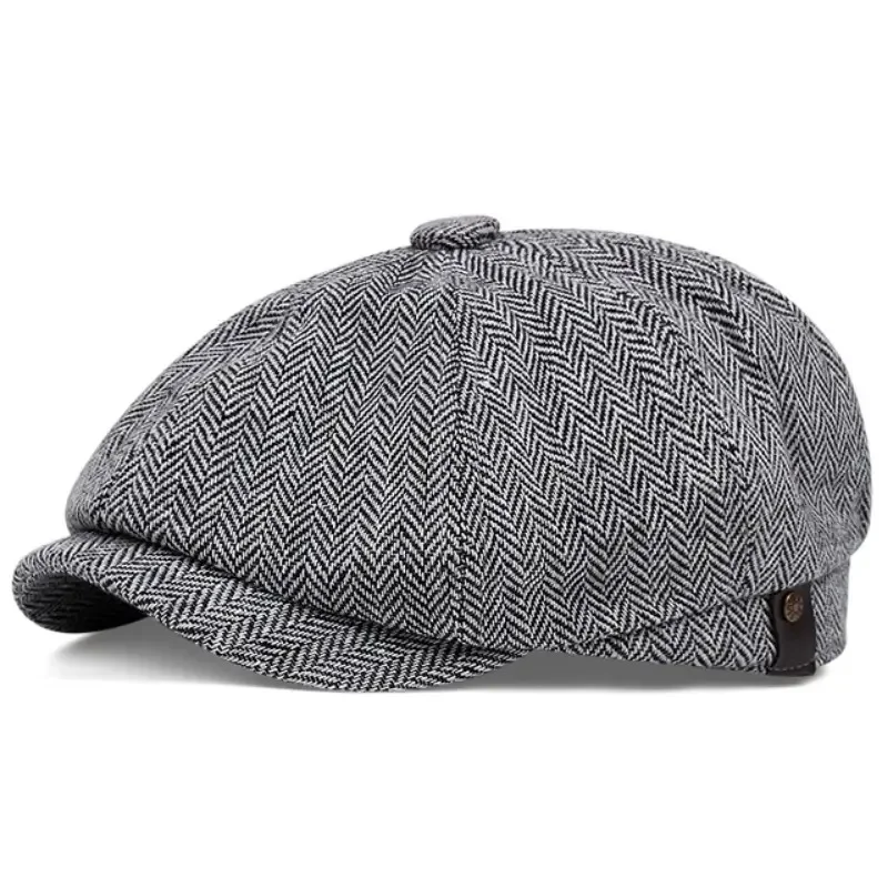 Boina Peaky Blinder Razor Party Hat, chapéu britânico retrô, octogonal, unissex, perfeito para festas e um visual vintage autêntico. — foto 14