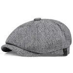Boina Peaky Blinder Razor Party Hat, chapéu britânico retrô, octogonal, unissex, perfeito para festas e um visual vintage autêntico. — foto 14