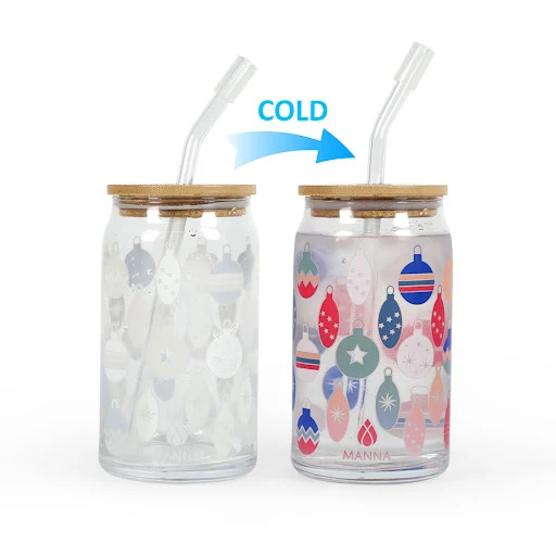Title 6, Christmas Gift Color Changing Bamboo Joint Glas...