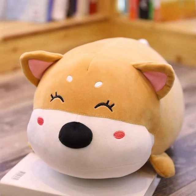 Title 2, Shiba Inu Girl Doll on Bed. A cuddly companion ...