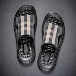 Men's Summer Home Flat Sandals Anti-Slip Slippers Comfortable and Safe House Slippers Perfect for Relaxing at Home in th — photo 4