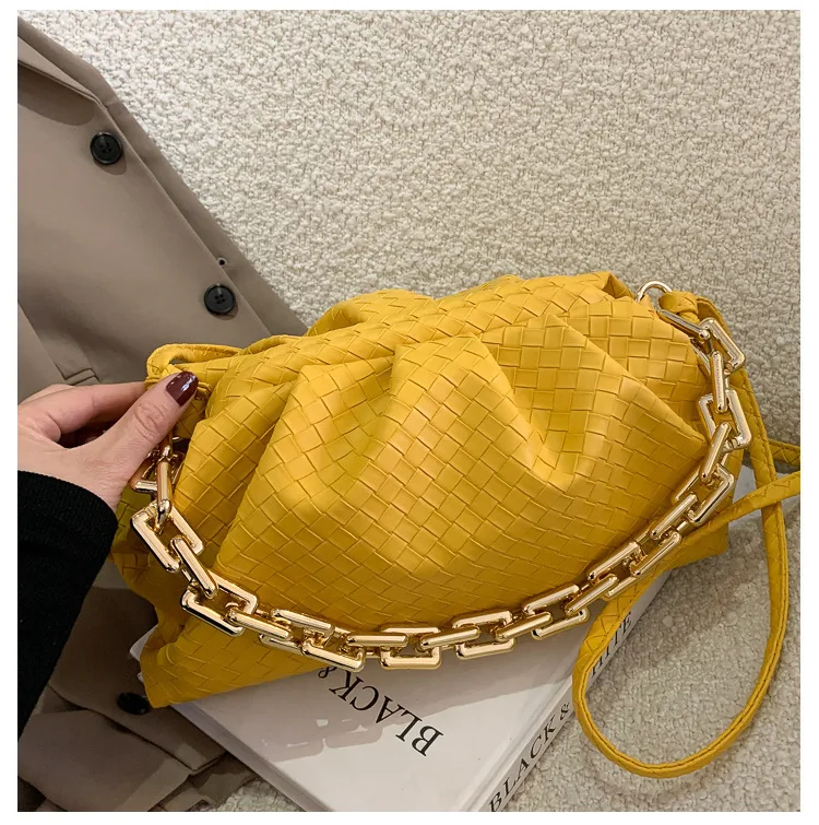 Title 9, Bolsa de ombro Fashion Fold Simple Chain Cloud,...