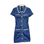 Women's Fashion Personalized Washed Denim Dress, design your own unique style, perfect fit, comfort and versatility for — photo 2