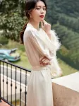Off white suit