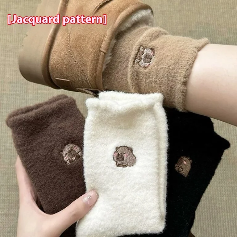 Two Women's Autumn And Winter Tube Socks — photo 1