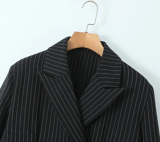 Title 25, Vintage Stripe Vest Suit Coat Mop Bell-bottom P...