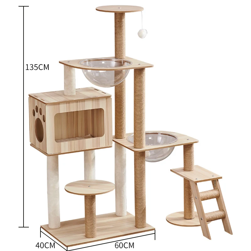 Title 7, Cat Crawl Nest Scratching Board Tree Supplies P...