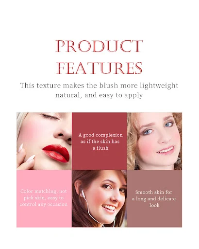 Title 4, 6 Colors Liquid Blush Face Repair Rouge – Achie...
