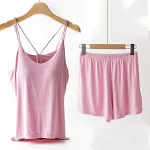 Long Pajama Set Pink