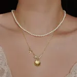 4mm pearl necklace