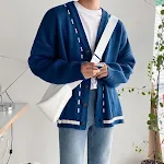 Suéter de tricô solto e charmoso Estilo coreano Suéter moderno para casais Perfeito para um visual casual e estiloso com conforto. — foto 2