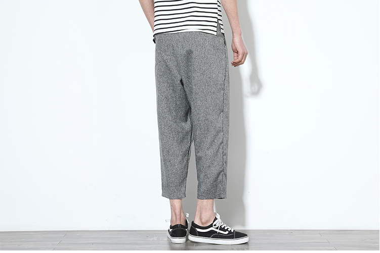 Men's Linen Harem Pants Breathable and Loose Perfect for Summer Comfortable and Stylish Enjoy the Freedom of Movement — photo 4