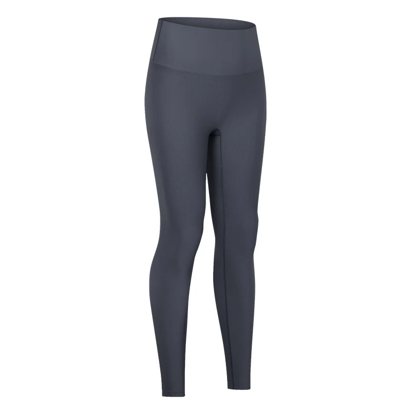 No T-Line Soft High-Elastic Yoga Pants for Women, Butt Lift, Abdomen Control, Moisture Wicking Sports Leggings, Nine-Poi — photo 6