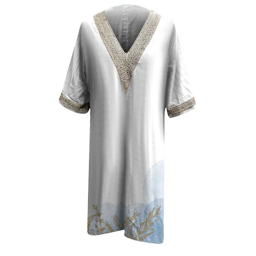 Title 5, Womens Half Sleeve Dress Spring And Summer New...