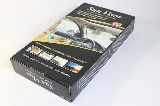 Title 4, Plastic Driver Anti-Glare Sun Visor Eye Protect...