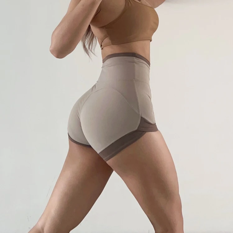 Zomerse yoga shorts met buik-weg effect en perzik-vorm voor slanke heupen, afslankend en comfortabel, ideaal voor workouts en een flatterende look — foto 4