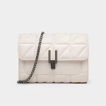 Bolsa Mensageiro Feminina Nova Corrente Losango Ombro Único Elegância e Praticidade Perfeita para Dia a Dia e Ocasiões Especiais. — foto 5